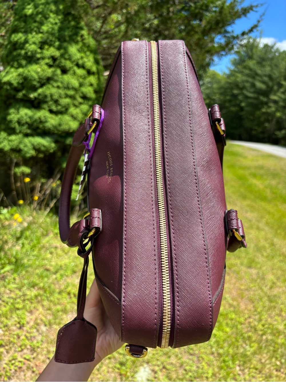 Henri Bendel Travel Satchel - Picture 12 of 17